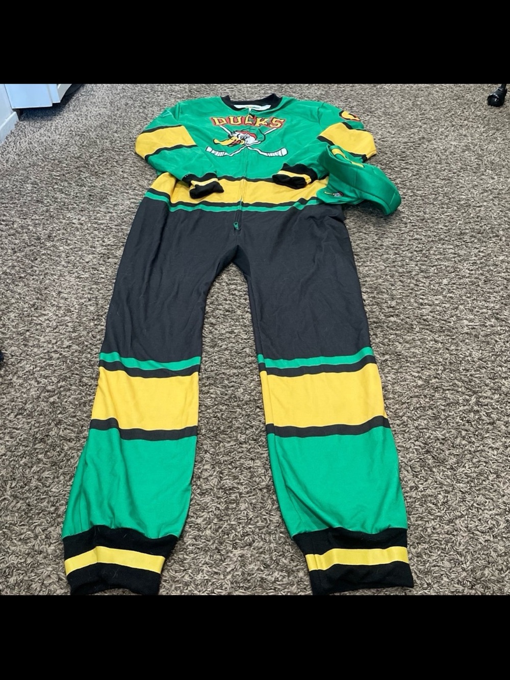 gypsy elves duck hockey Halloween costume NWOT adult large